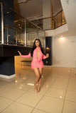 Celina Draped Mini Dress