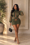 Sage Muse Mini Dress