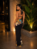 Mariposa Noir Maxi Dress