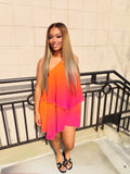 Blush Breeze Dress - Orange