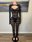 Noir Pants Set
