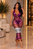 Zafira Sequin Maxi Dress