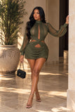 Sage Muse Mini Dress
