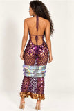 Zafira Sequin Maxi Dress