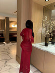 Ruby Mesh Maxi Dress