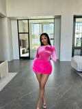 Lorvae Skirt Set - Pink