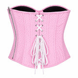 Pink Rhinestone Corset
