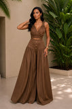 The Sienna Palazzo Pants Set
