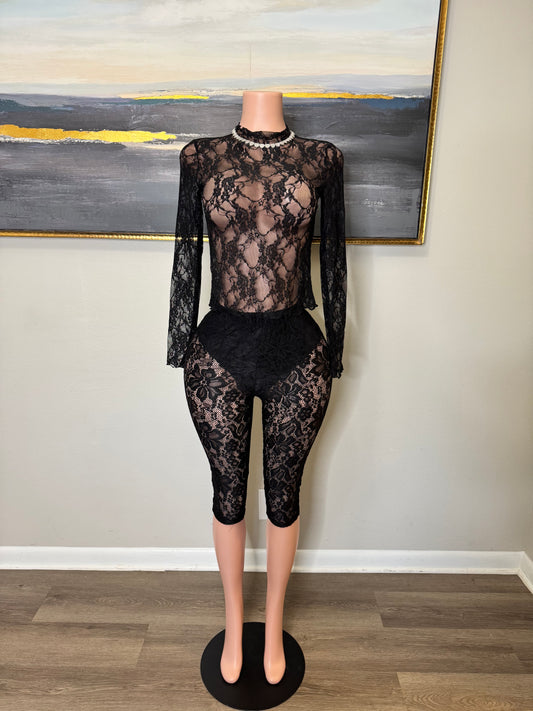 Lacey Pants Set