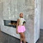 Morgan Bubble Pop Skirt Set - Pink