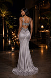 The Rosalie Dress - Silver
