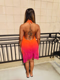 Blush Breeze Dress - Orange