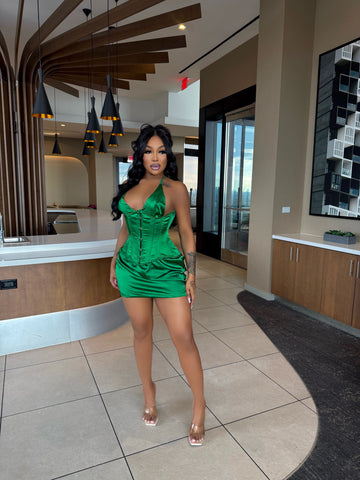 Milan Dress - Green