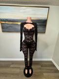 Noir Pants Set