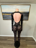 Noir Pants Set