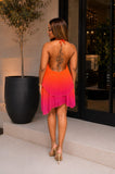 Blush Breeze Dress - Orange