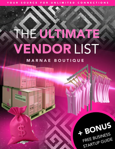 Ultimate Vendors List