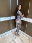Noir Pants Set