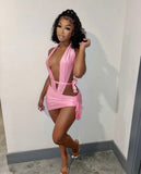 Seductive Dress (Pink)