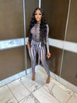 Noir Pants Set