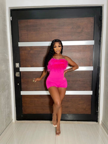 Dyani Romper - Pink