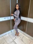 Noir Pants Set